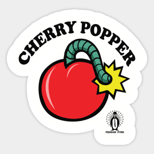 Cherry Popper Sticker